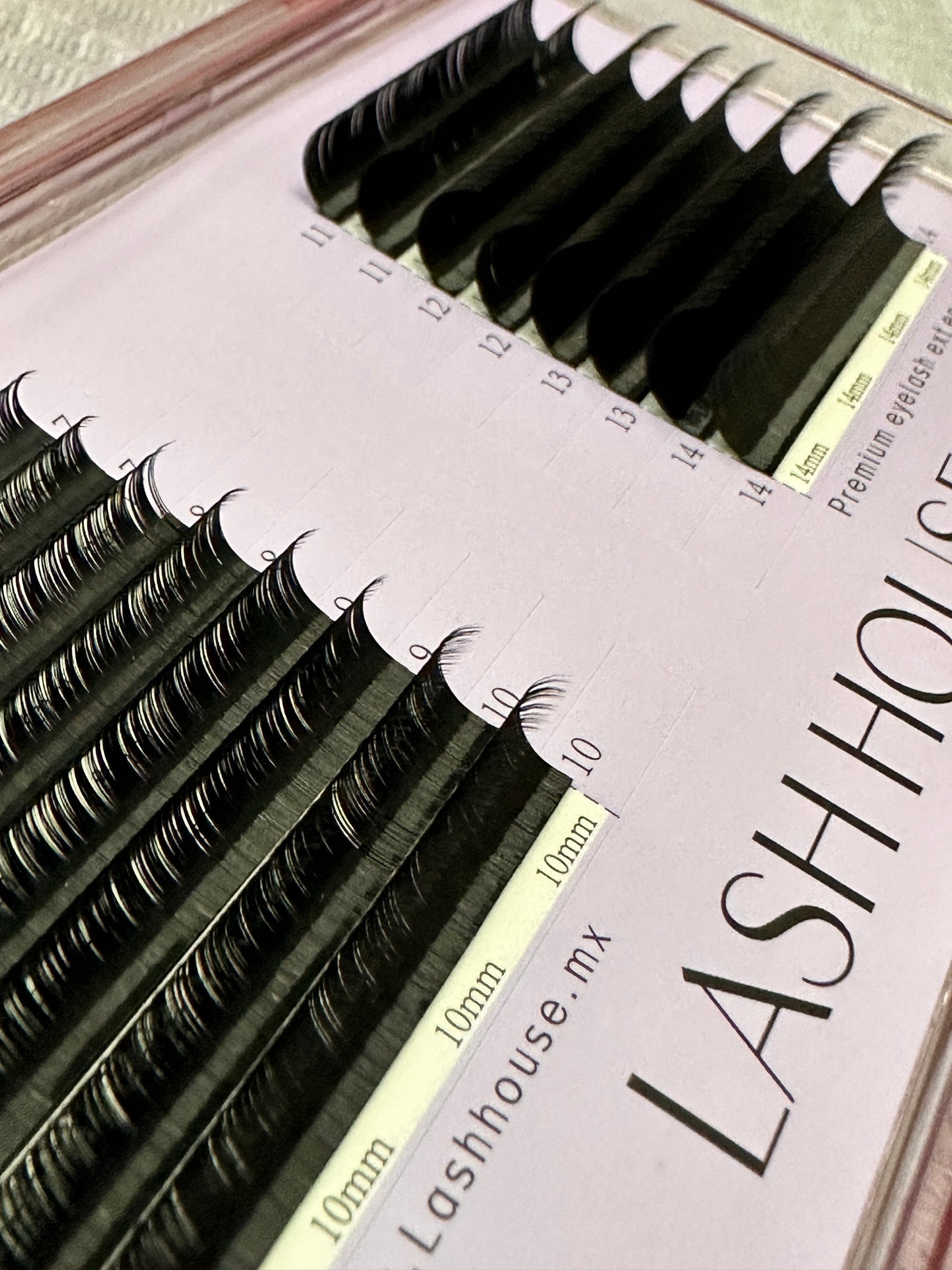 Pestañas Volúmen Mixto Curva C/D .07-Curva C/D .05